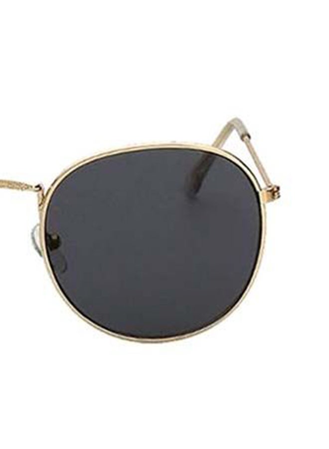 Styled UV Protection Round Frame Sunglasses - Lens Size: 55 mm  - Image 4
