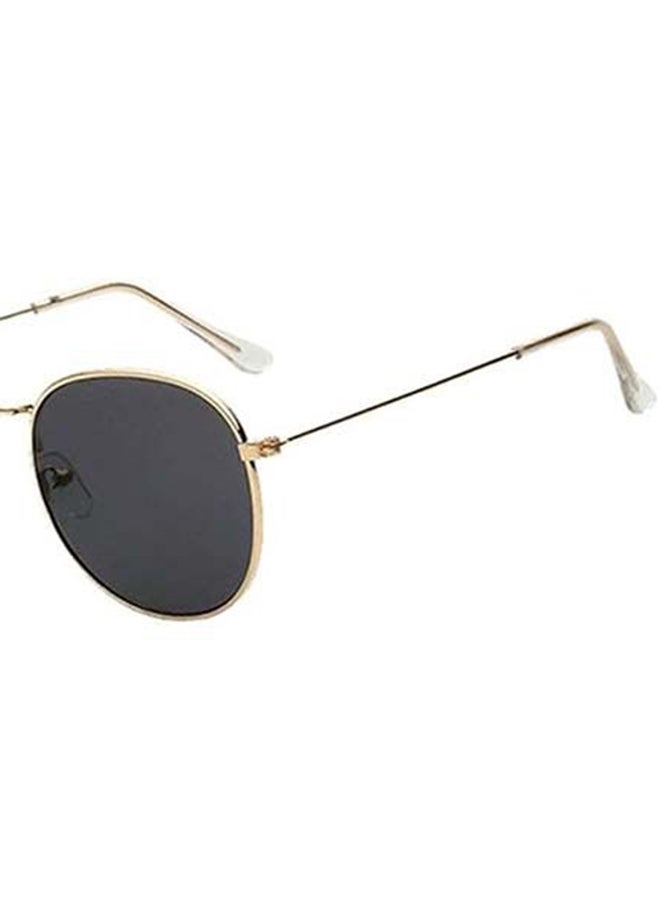 Styled UV Protection Round Frame Sunglasses - Lens Size: 55 mm  - Image 5