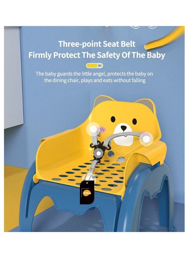 كيدل كرسي للأطفال حديثي المشي متعدد الاستخدامات وقابل للطي للاستحمام وغسل الشعر بالشامبو مع طبق للطعام - Image 3