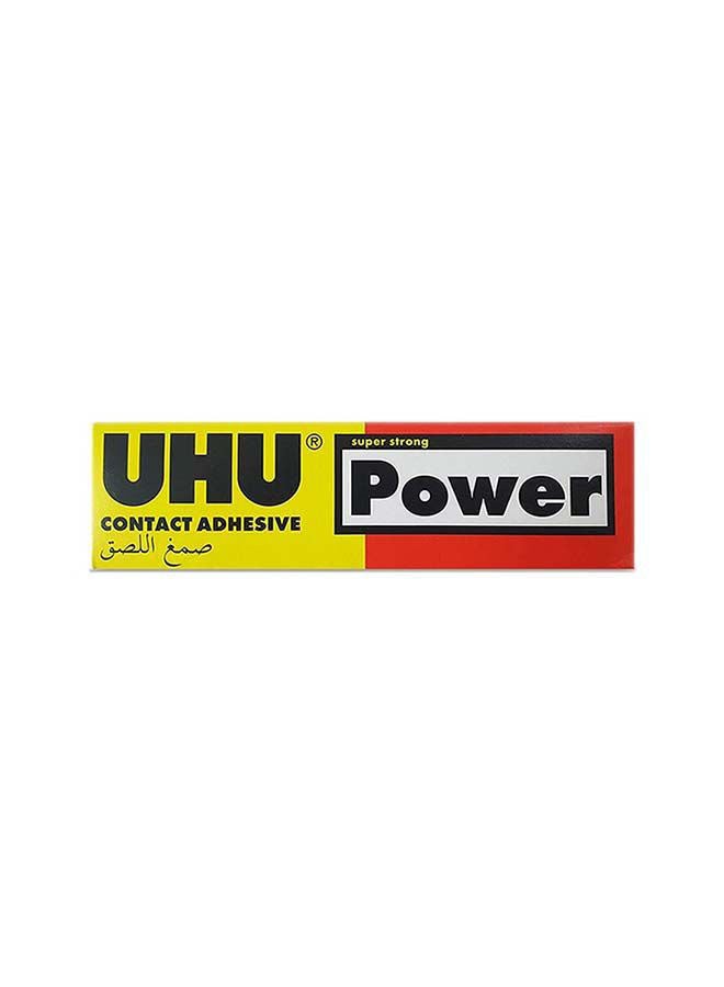 UHU Power Super Strong Glue, 50ml Yellow/Red/Black  - Image 1