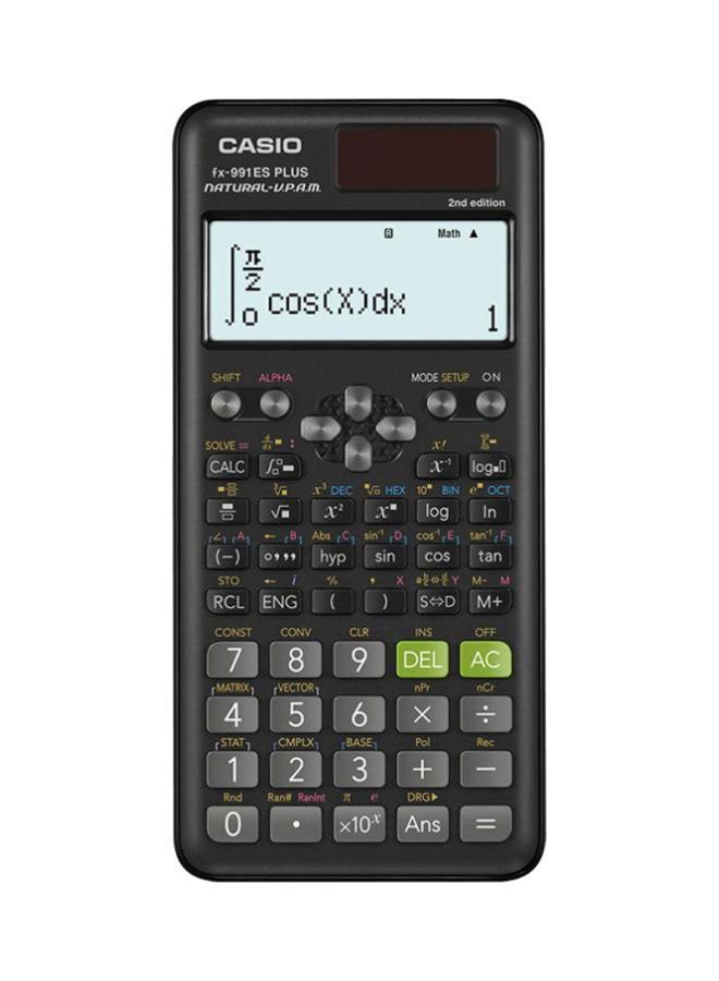 CASIO FX-991 ES PLUS CALCULATOR WITH 1PC SIDE SPIRAL A4BOOK AND 10PCS BALL PEN Multicolour - Image 1