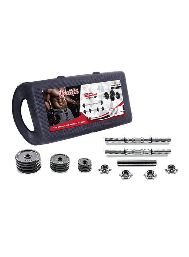 Dumbbell Iron Set 20kg 20kg