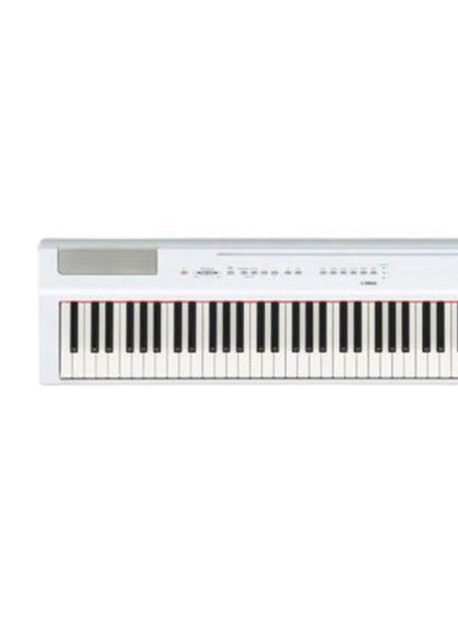 P-125 Portable Piano White