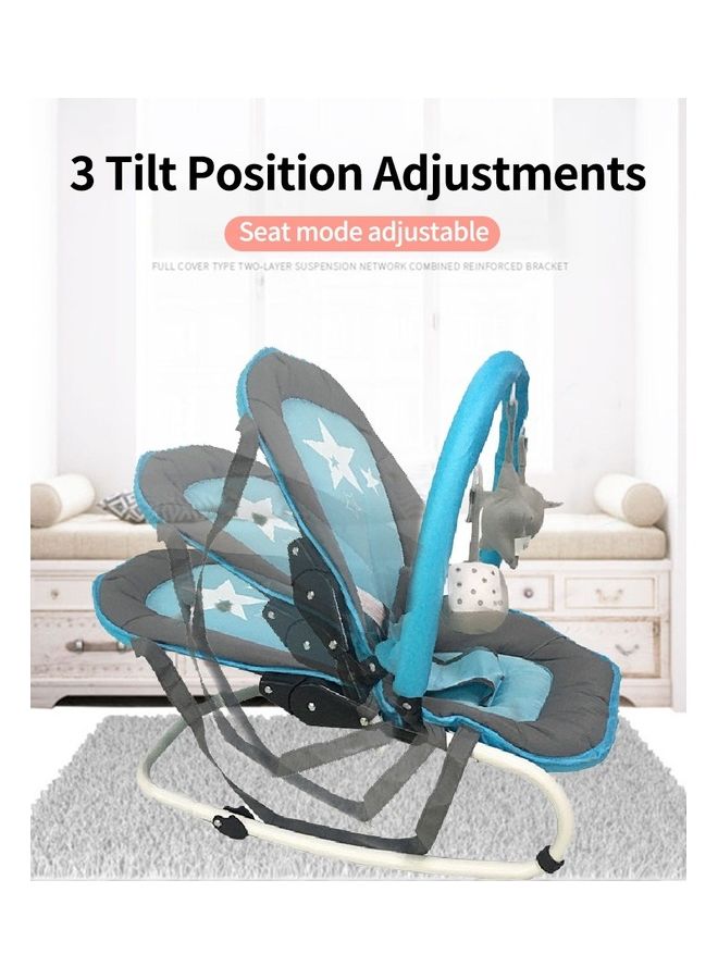 Generic Foldable Portable Baby Rocker With Detachable Toy Holder  - Image 3