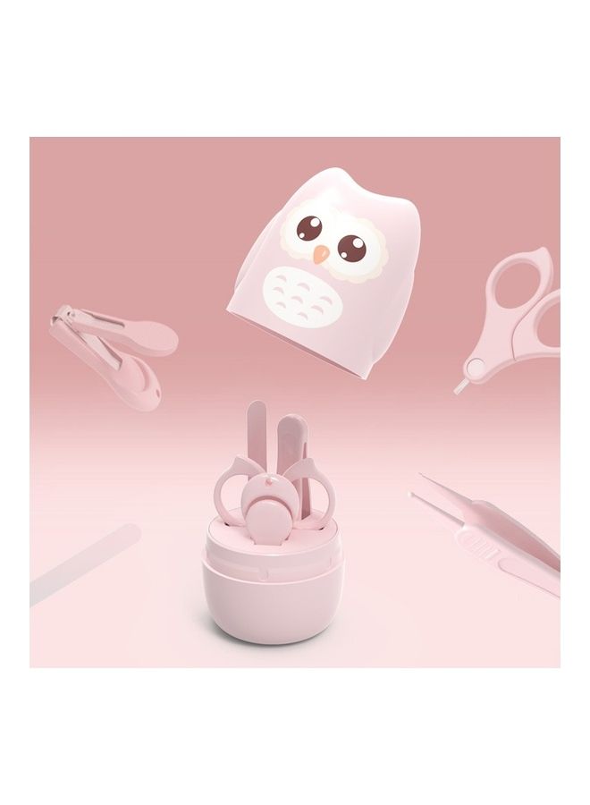 كيدل طقم مانيكير وباديكير من أدوات العناية بالطفل مع حافظة ظريفة وقصافة أظافر ومبرد ومقص للأطفال حديثي الولادة والمشي - Image 4