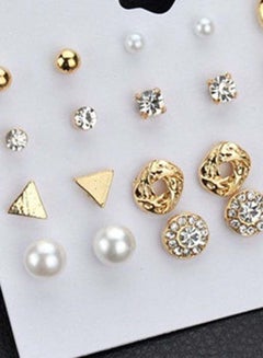 Generic 12 Pieces Stud Earrings Set  - Image 4