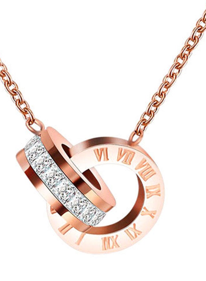 Generic - Chic Elegant Ring Design Stylish Necklace - Image 1