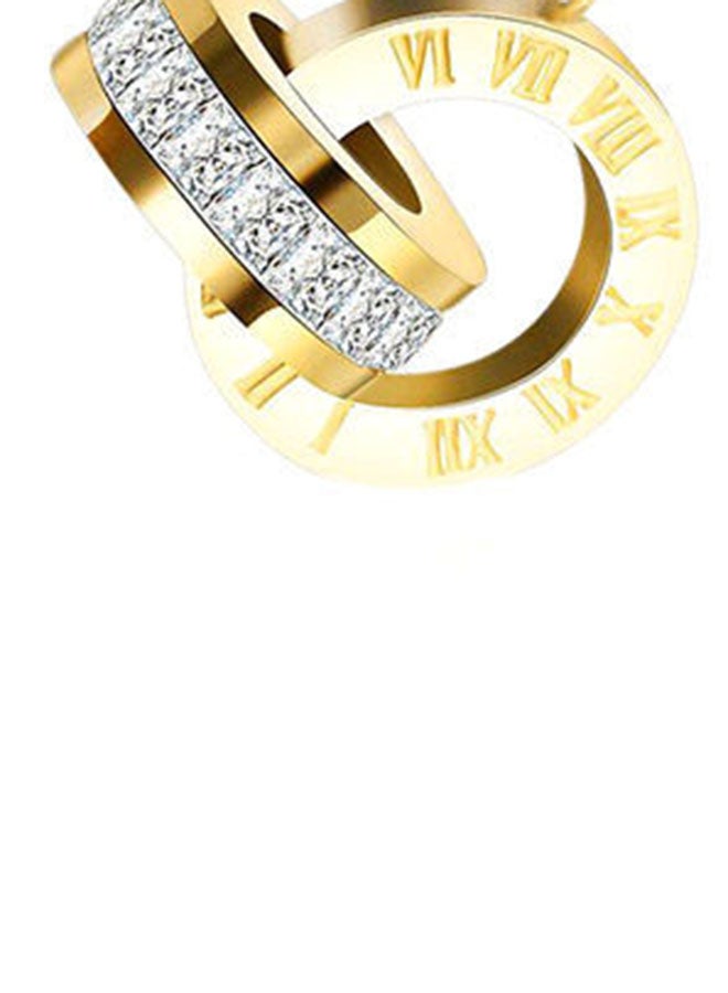 Generic - Chic Elegant Ring Design Stylish Necklace - Image 1