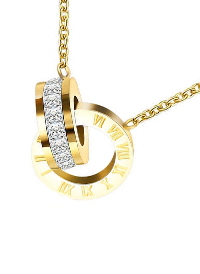Generic - Chic Elegant Ring Design Stylish Necklace - Image 1