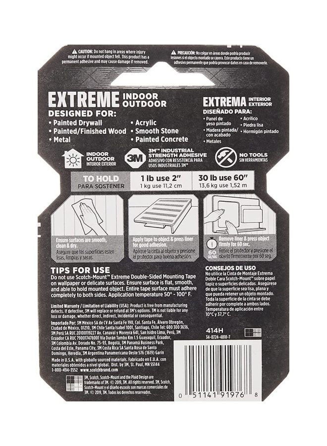 Scotch  - Extreme Double-Sided Mounting Tape Red - Image 1