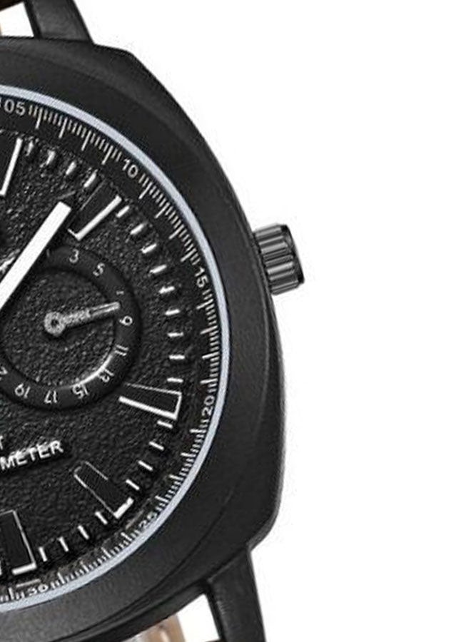 Elanova - Leather Analog Wrist Watch - Image 1