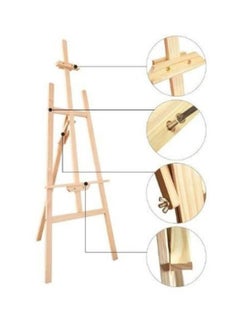 Generic Wooden Sketch Drawing Stand Beige  - Image 2