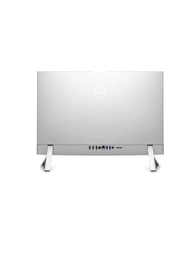 DELL - Inspiron 5410 AIO Desktop With 23.8-Inch Display, Core i7-1255U Processer/8GB RAM/256GB SSD + 1TB HDD/2GB Nvidia Geforce Graphics Card English Silver - Image 1