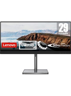 29-Inch Monitor IPS 21:9 Ultra Wide FullHD WLed 90 Hz With HDMI, DP,built in Speakers,AMD FreeSync Black