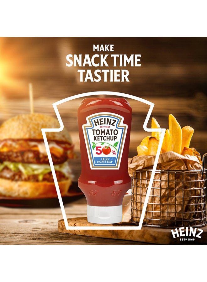 Heinz - Tomato Ketchup Less Sugar And Salt 435grams - Image 1