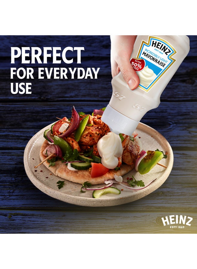 Heinz Incredibly Light Mayonnaise 600ml  - Image 3