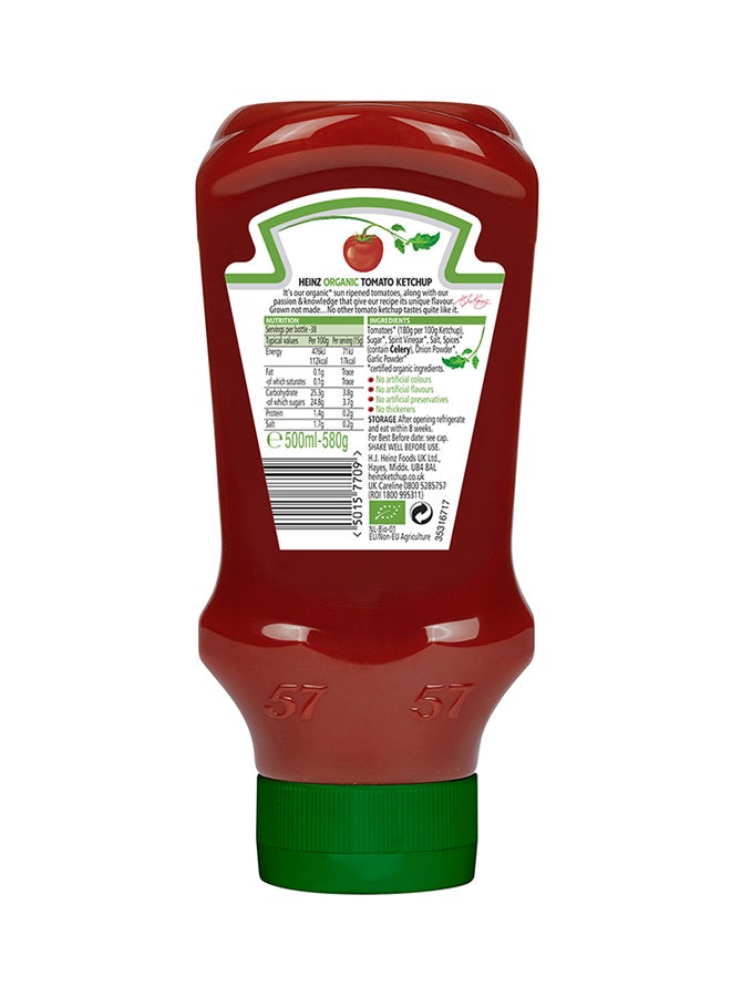 Heinz Organic Tomato Ketchup 580grams  - Image 2