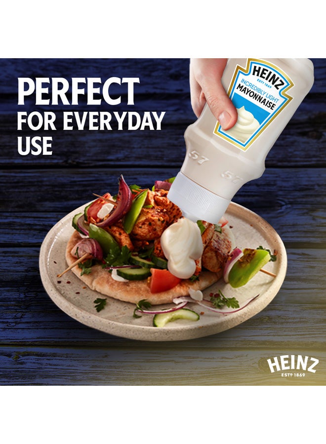 Heinz Mayonnaise Light Top Down Squeezy Bottle 600ml  - Image 3