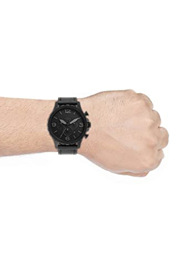 Men's Nate Chronograph Quartz Watch JR1354 - 50 mm - Black