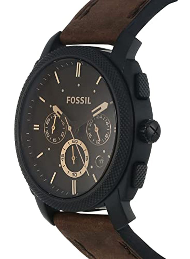 FOSSIL - Men's Water Resistant Analog Watch FS4656 - 42 mm - Brown - Image 1