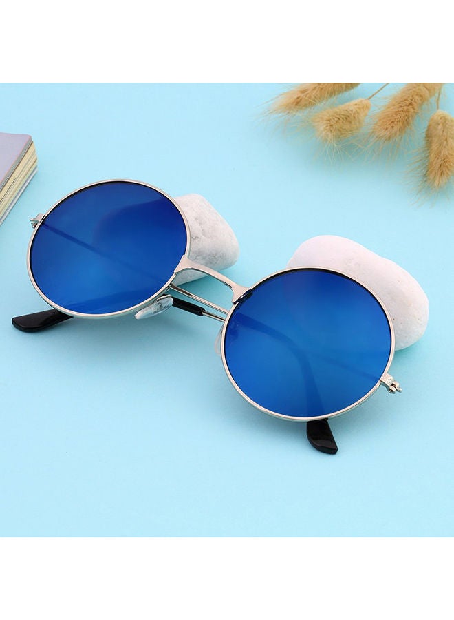 أوتاد نظارة شمسية بإطار دائري كامل الحواف للرجال - Image 3