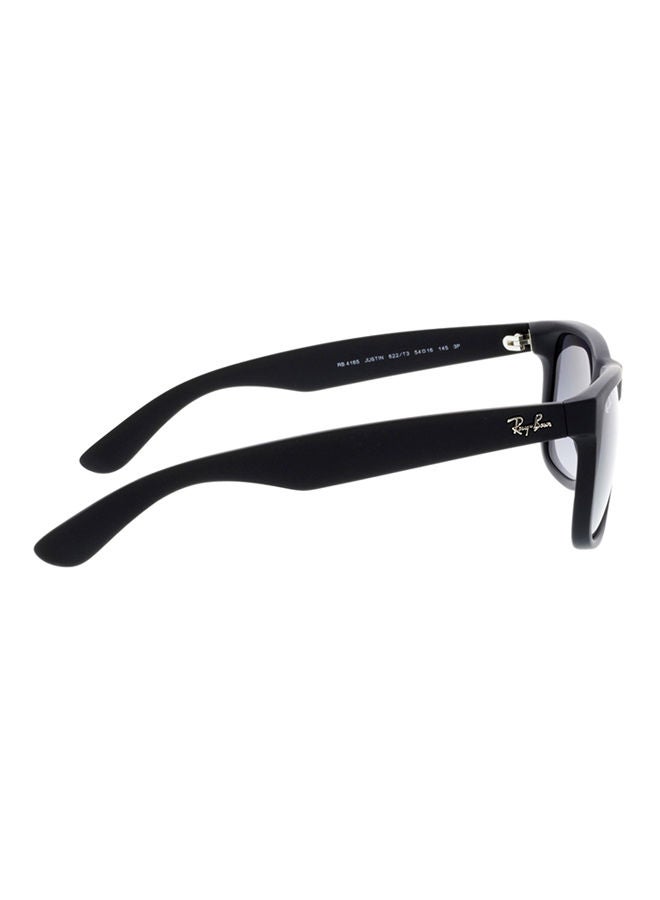 Justin Rectangular Sunglasses - RB4165-622 - Lens Size: 54 mm - Black
