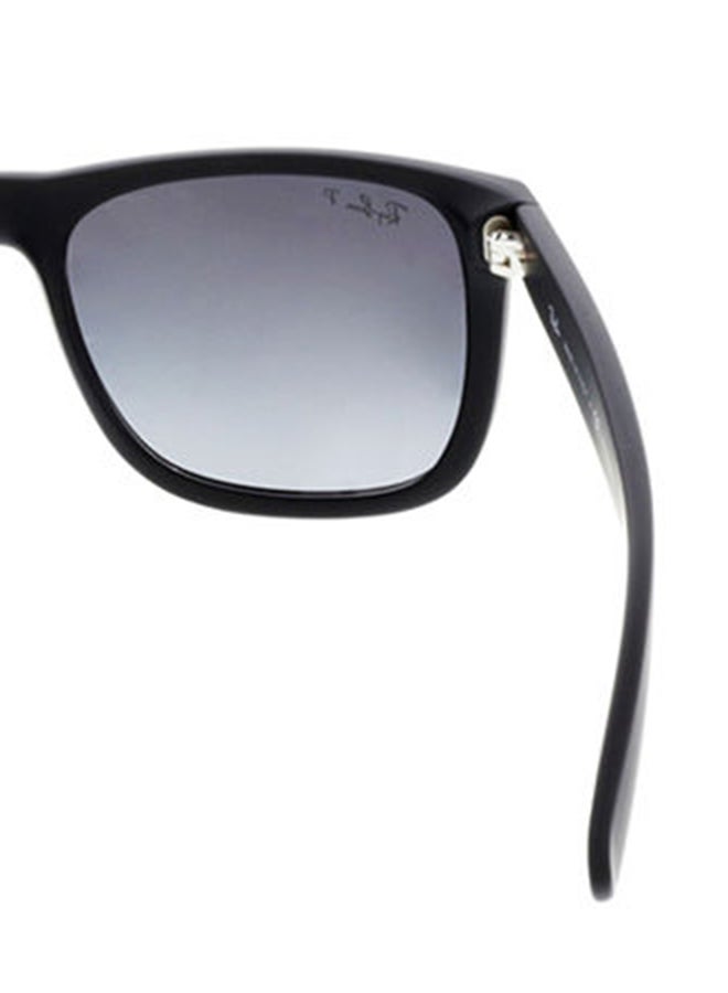 Justin Rectangular Sunglasses - RB4165-622 - Lens Size: 54 mm - Black