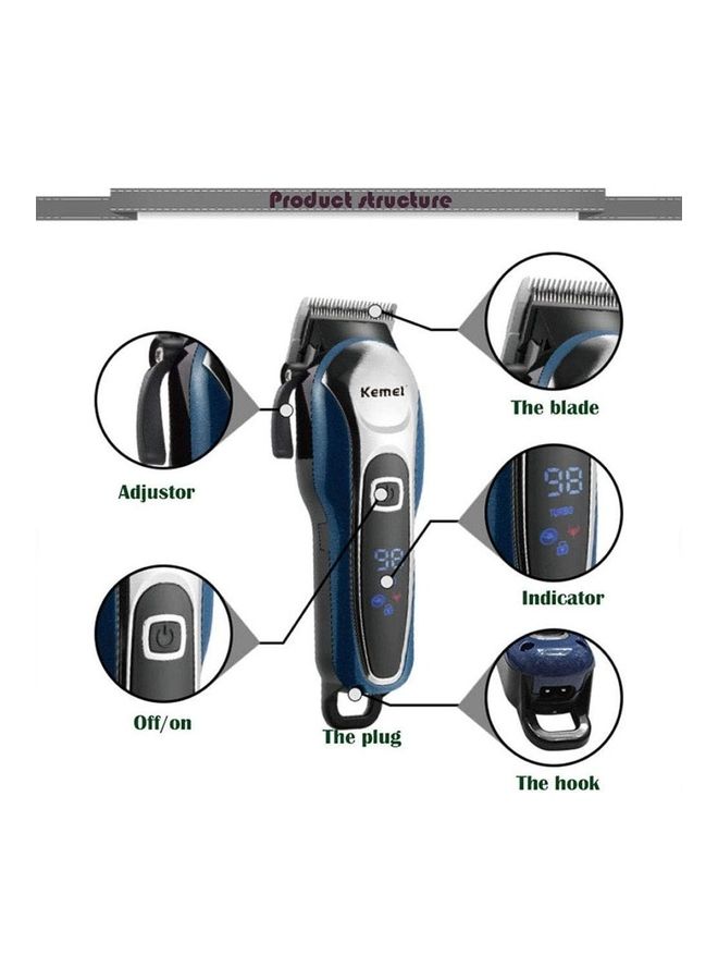 Kemei mens clipper cordless Hair Clippers, Razor Electric Professional Shaver Beard Trimmer Grooming Shaving Machine Self Hair Cutting Haircut Trimmers Cutter KM1995 - Image 2