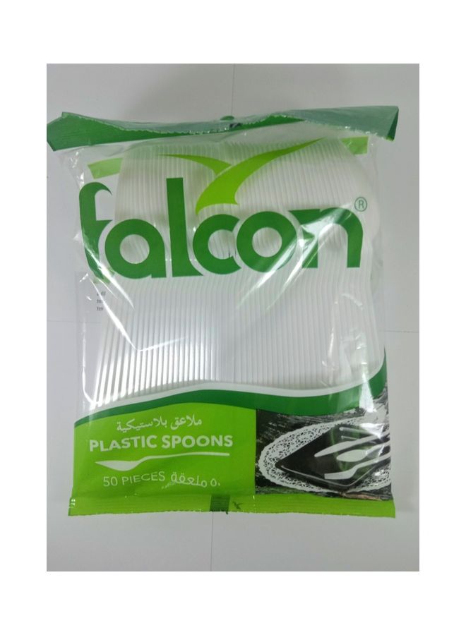 Plastic Spoon 50 Pieces