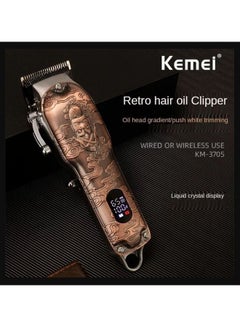 Rechargeable Cordless Cutting Trimmer Professional Hair Clipper With LCD Display - v1665821230/N53357748A_8