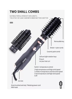 Kemei Detachable 2 In 1 Hot Electric Hair Straight Comb  - Image 2