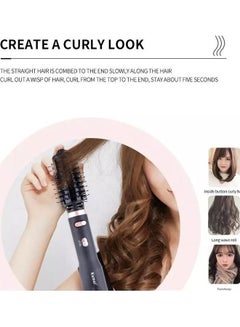 Kemei Detachable 2 In 1 Hot Electric Hair Straight Comb  - Image 5