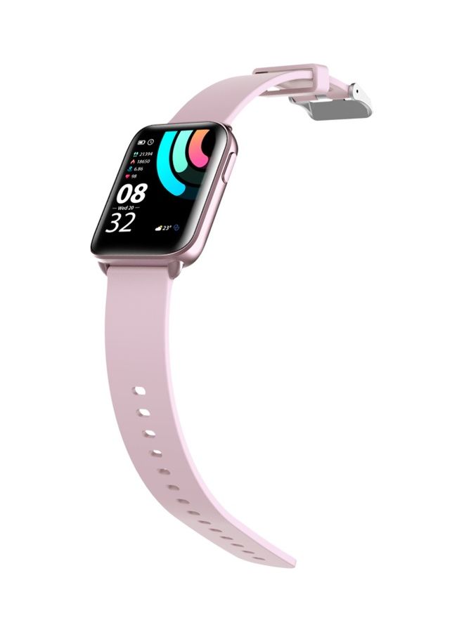 OSW 16 IPS Colour Touch Screen BT 5.0 IP68 Water Resistant Smartwatch Pi Pink