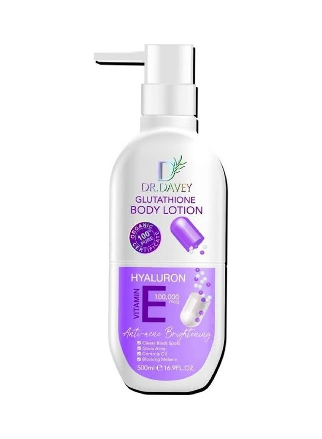 DR. DAVEY Vitamin E Glutathione Body Lotion 500ml  - Image 1