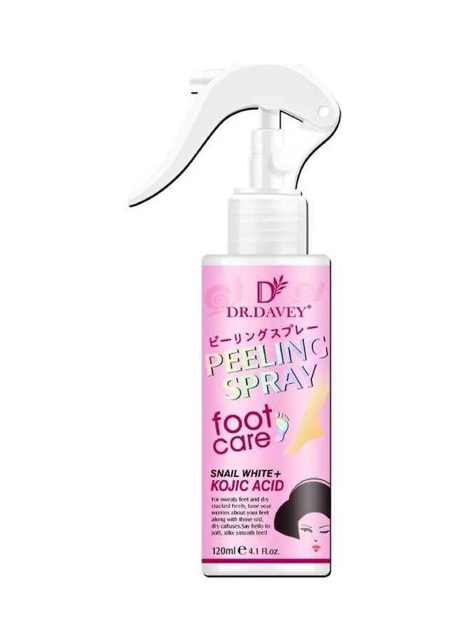 DR. DAVEY Snail White And Kojiv Acid Foot Care pelling Spray Clear 120ml - Image 1