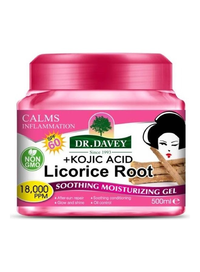 DR. DAVEY - Kojic Acid And Licorice Root Soothing Moisturizing Gel 500ml - Image 1