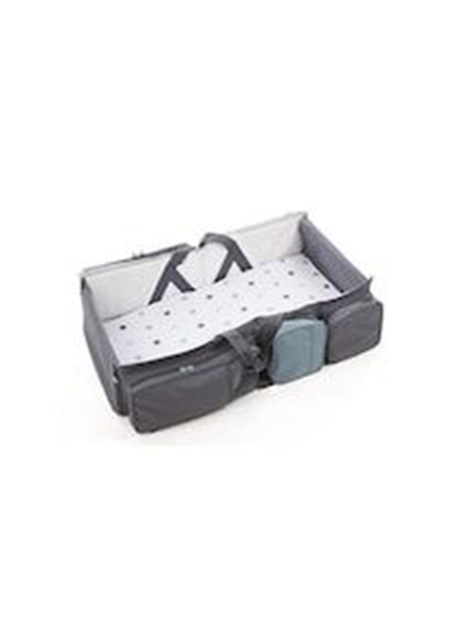 3-In-1 Baby Travel Cot Bed With Diaper Stroage Bag  - Image 4