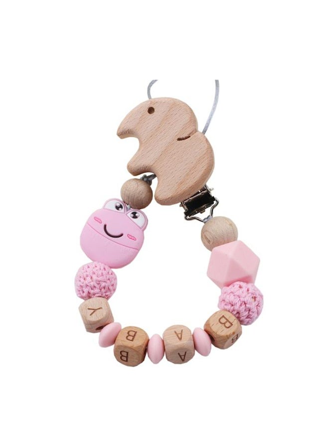 Eco-Friendly Teething Pacifier Clips Holder Chain - Image 3