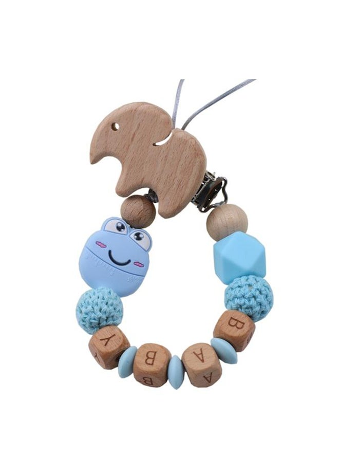 Eco-Friendly Teething Pacifier Clips Holder Chain - Image 4