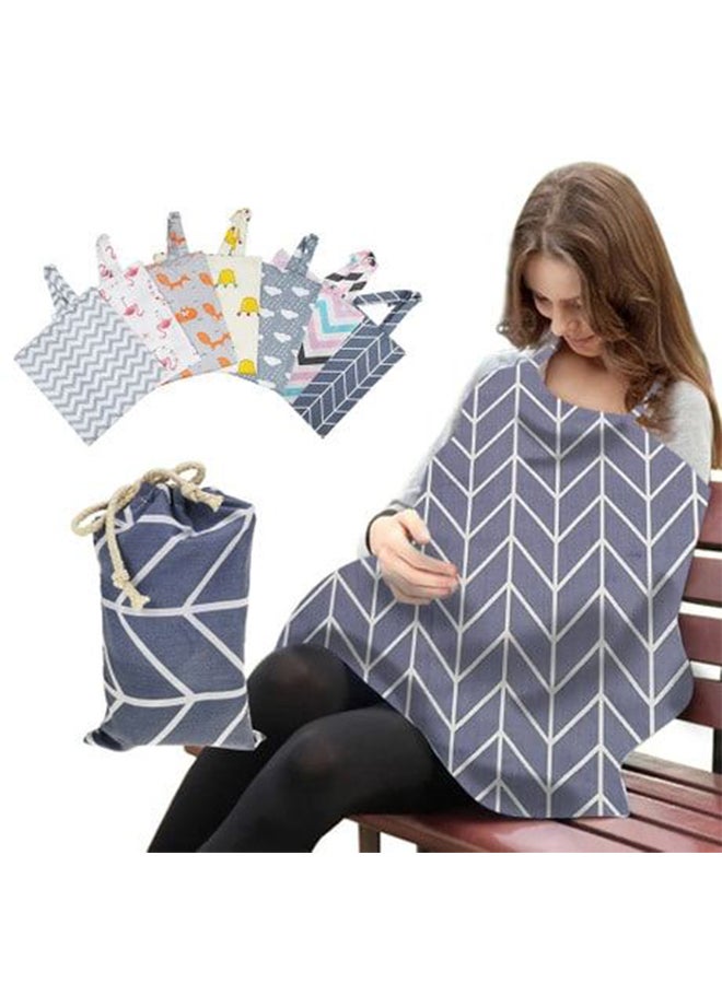 1-Piece Durable Comfortable Block Lactation Shawl - Image 2