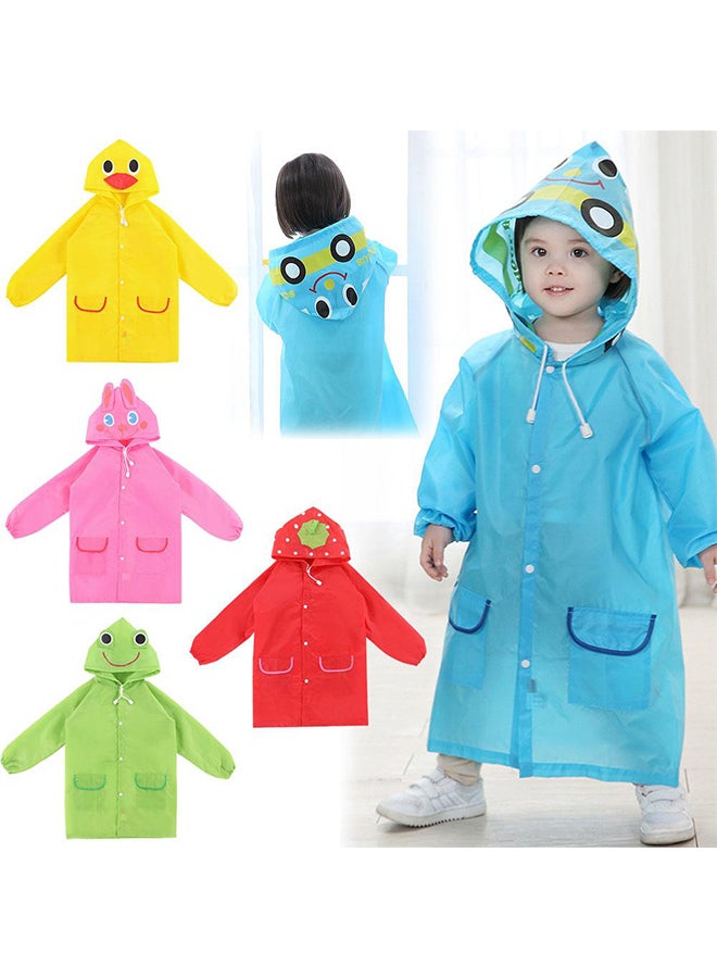 Kid's Cartoon Shaped Adorable Raincoat - Image 5