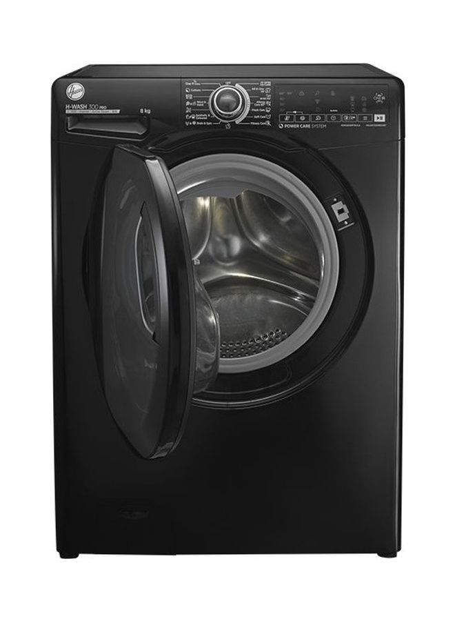 HOOVER - Washing Machine Fully Automatic , Inverter Motor 8 kg H3WS38TAMF7B-ELA Black - Image 1