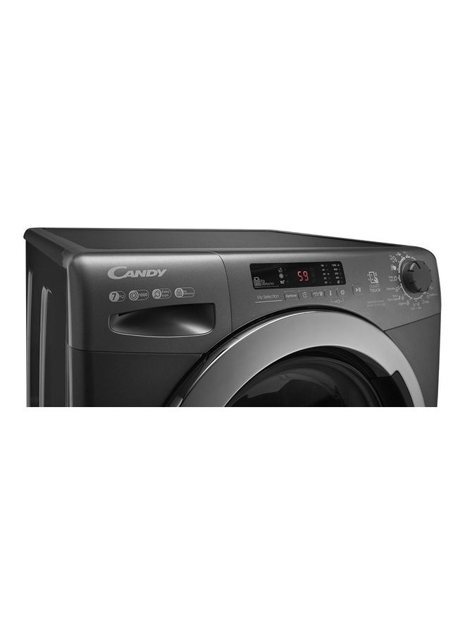 CANDY - Washing Machine Fully Automatic 7 kg CSS1072DC3R-ELA Silver - Image 1