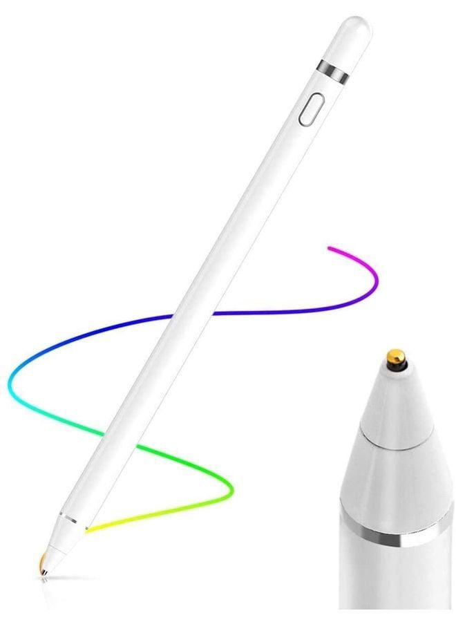 Generic Capacitive Stylus Pen For Apple iPad Pro White  - Image 1