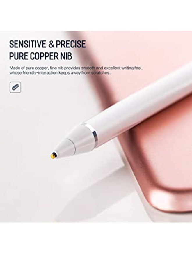 Generic Capacitive Stylus Pen For Apple iPad Pro White  - Image 5