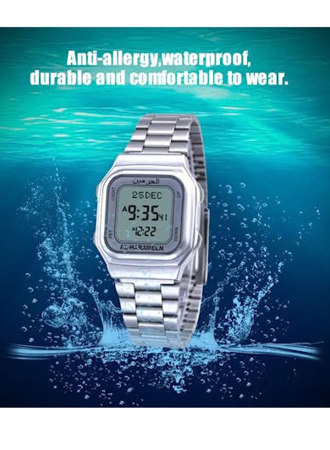 الحرمين ساعة رقمية مقاومة للماء طراز HA-6461 للرجال - Image 4