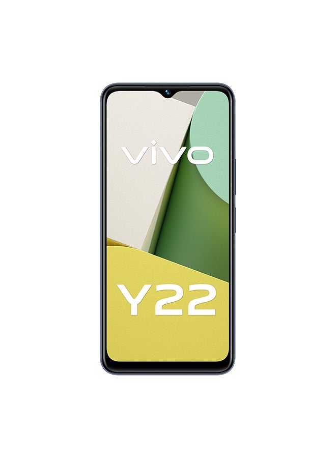 vivo - Y22 Dual SIM Starlit Blue 4GB RAM 64GB 4G LTE - Middle East Version - Image 1