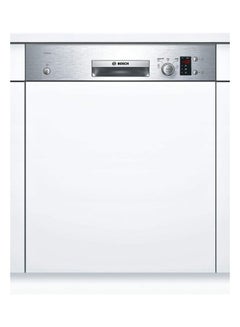 BOSCH Semi-built-in Dishwasher 60 cm Stainless Steel 220 kW SMI50D05TR White 