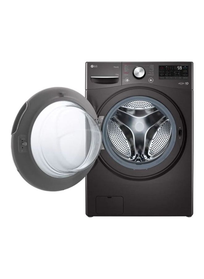 Front Load Washing Machine Tempered Glass Door 15 kg F0L9DYP2E Black