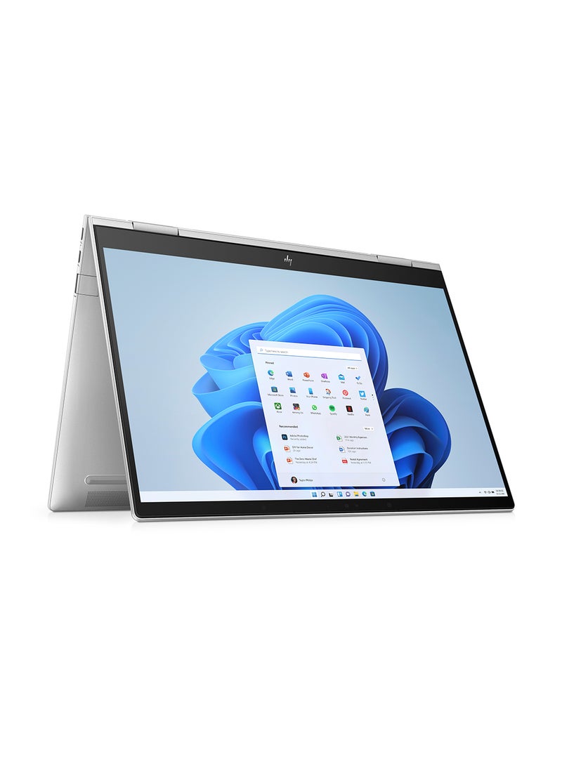 HP - ENVY x360 2-in-1 Laptop 13-bf0005nx With 13.3-Inch WQXGA Touch Screen Display, Intel Core i7-1250U Processor / 16GB RAM / 512GB SSD / Intel Iris Xe Graphics / Windows 11 Home / english_arabic Natural Silver - Image 1